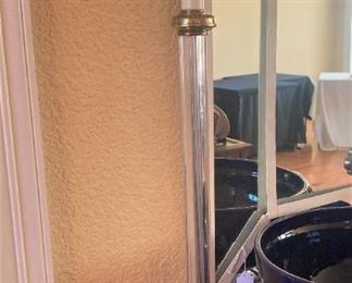 One of two matching lamps