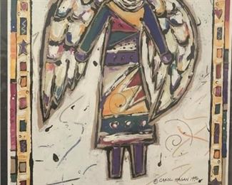 Angel picture - signed and numbered