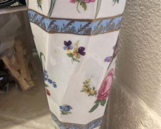 Hand-painted vase