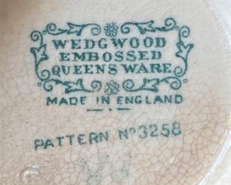 Embossed Queen's Ware by Wedgwood - Made in England