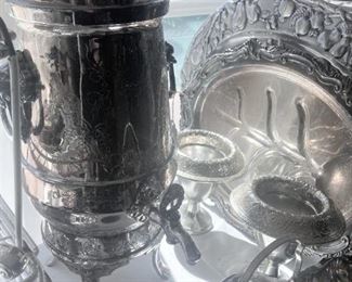 More silverplate serving selections