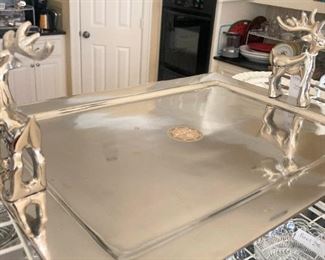 Reindeer serving tray