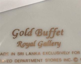 "Gold Buffet" by Royal Gallery