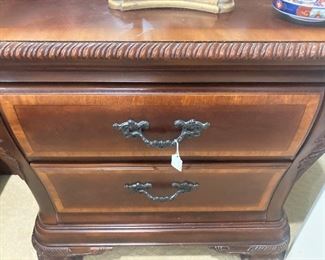 One of the two nightstands