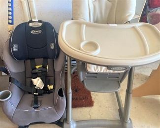 Car seat; highchair