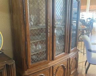 China cabinet with great storage and display space