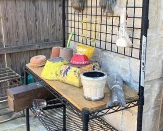 Another baker's rack/potting rack