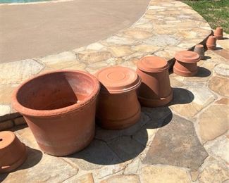 Clay pots