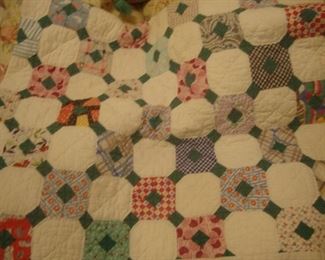 Antique patchwork quilt
