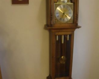 Howard Miller grandfather clock, works well