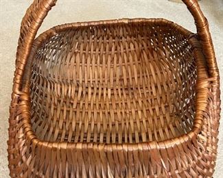 German hand-weaved basket  16x16