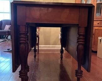 Drop Leaf table  68" total length x 47"W