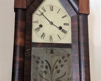 Antique Eight Day Steeple Mantle clock