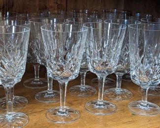 Gorham crystal glasses