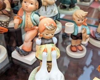 Large collection of Goebel Hummel figurines