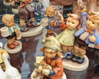 Large collection of Goebel Hummel figurines