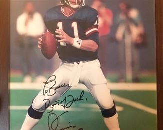 Phil Simms Autograph to previous home owner. No COA