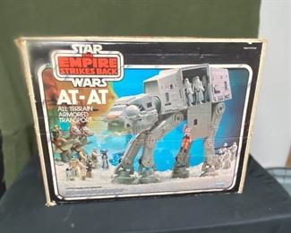 Star Wars At-At all terrain armored transport with box