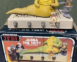 1983 Kenner Star Wars Jabba The Hutt Action PlaySet