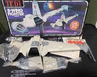 1984 Kenner Star Wars BWing Fighter Vehicle