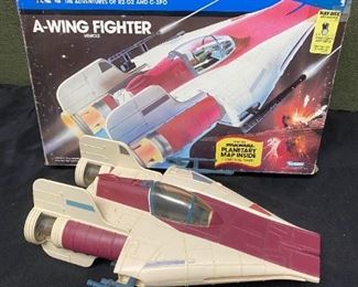 1984 Kenner Star Wars Droids AWing Fighter Vehicle