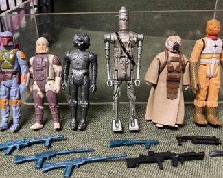Boba Fett, Dengar, Zuckuss, IG88, 4LOM  Bossk The Bounty Hunter