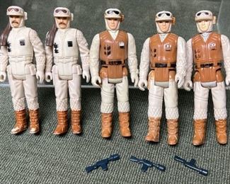 Vintage Star Wars Rebel Soldiers Action Figures