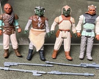 Weequay, Klaatu, Klaatu Skiff Guard Nikto Star Wars Action Figures