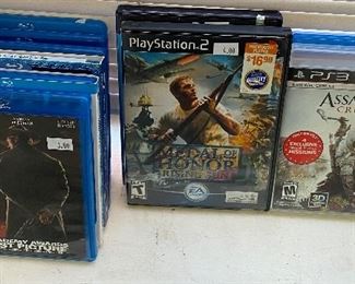 Blue Rays • PS 2 & 3 Games ALL UNDER $4 each. 