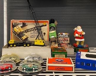 Lionel • Cars • Coca~Cola • Santa Train Coke Bank • Another Duck Call 