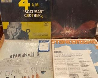 Scat Man Crothers / Tomorrow Radio / Stoneground PROMOS 