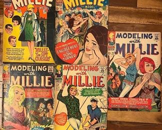 Millie the Model / Modeling with Millie Comic Books  WERE $10 each….25% OFF = 7.50 each!! 