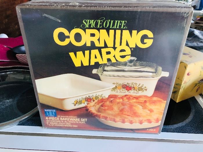 Corning ware in box, never opened