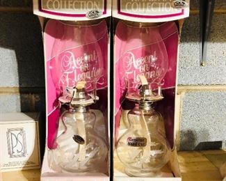 Oil lamps, more than 2