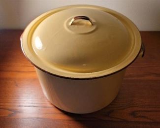 Enamelware Stew Pot