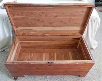 Solid cedar chest