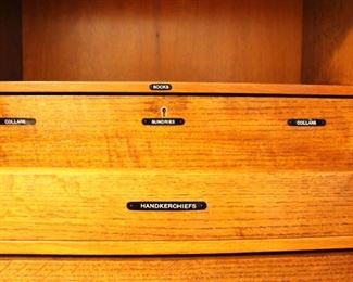 Handkerchiefs drawer.