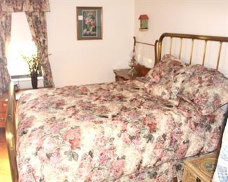 Lots of lovely items available for purchase in this bedroom.