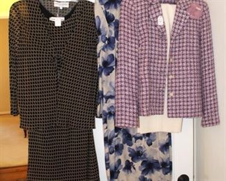 Very nice ladies' clothing, mostly size 10.