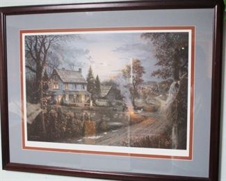 Jesse Barnes Print "October Radiance". 33" x 25".