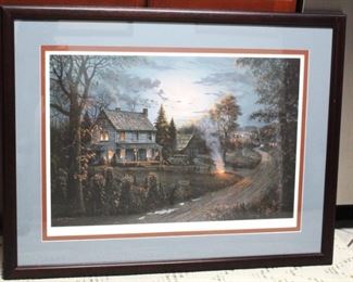 Jesse Barnes Print "October Radiance". 33" x 25".