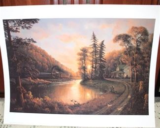Jesse Barnes print. "Peaceful Evening". 