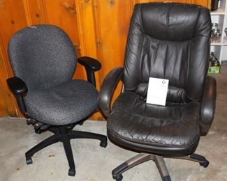 Two very nice desk chairs.