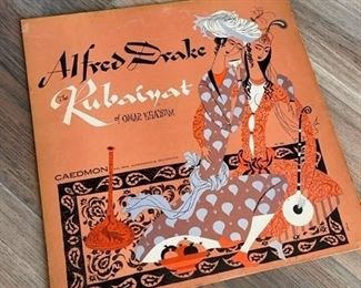 Original 1954 recording of Alfred Drake Reads The Rubaiyat of Omar Khayyam