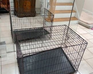Large Dog Dog Crate, steel,