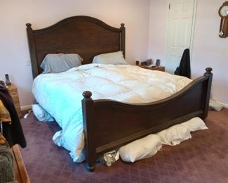 A master bedroom Furniture King Size bed 