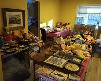 Dining room display,