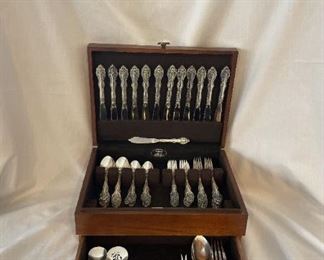 Rare La Scala Gorham Sterling Silver Flatware Set