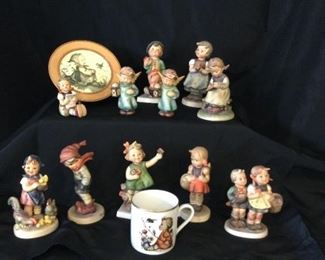 Collection Of Hummel Figurines And Other Hummel Items