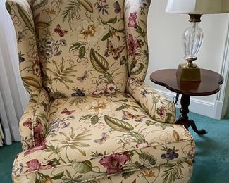 Wing back chair